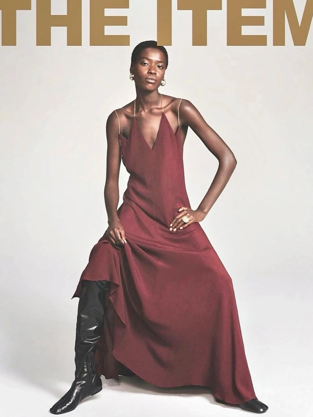 Zara Burgundy Maxi Dress Size Large Like New